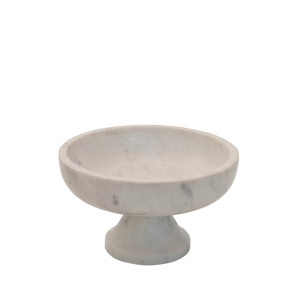 Bloomingville 마블보울Marble Footed BowlWhite